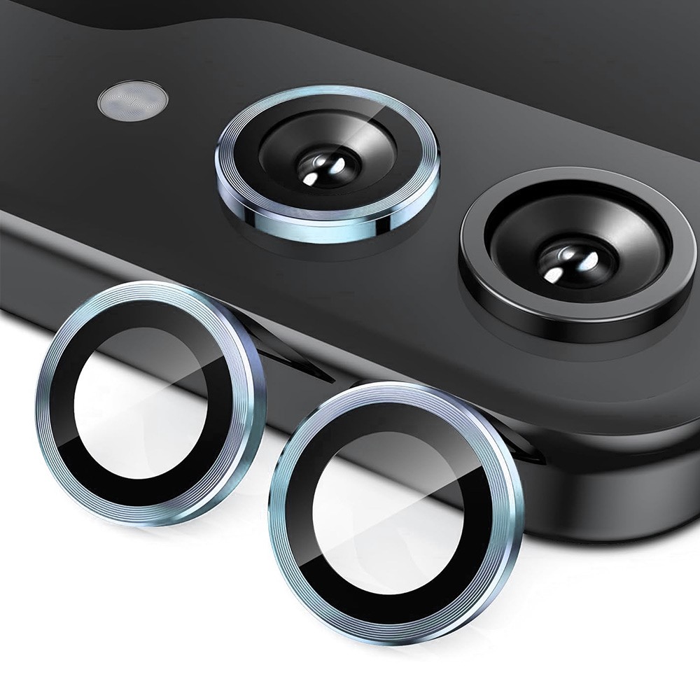 ENKAY ENKAY Galaxy Z Flip 6 Linsskydd Härdat Glas Blå