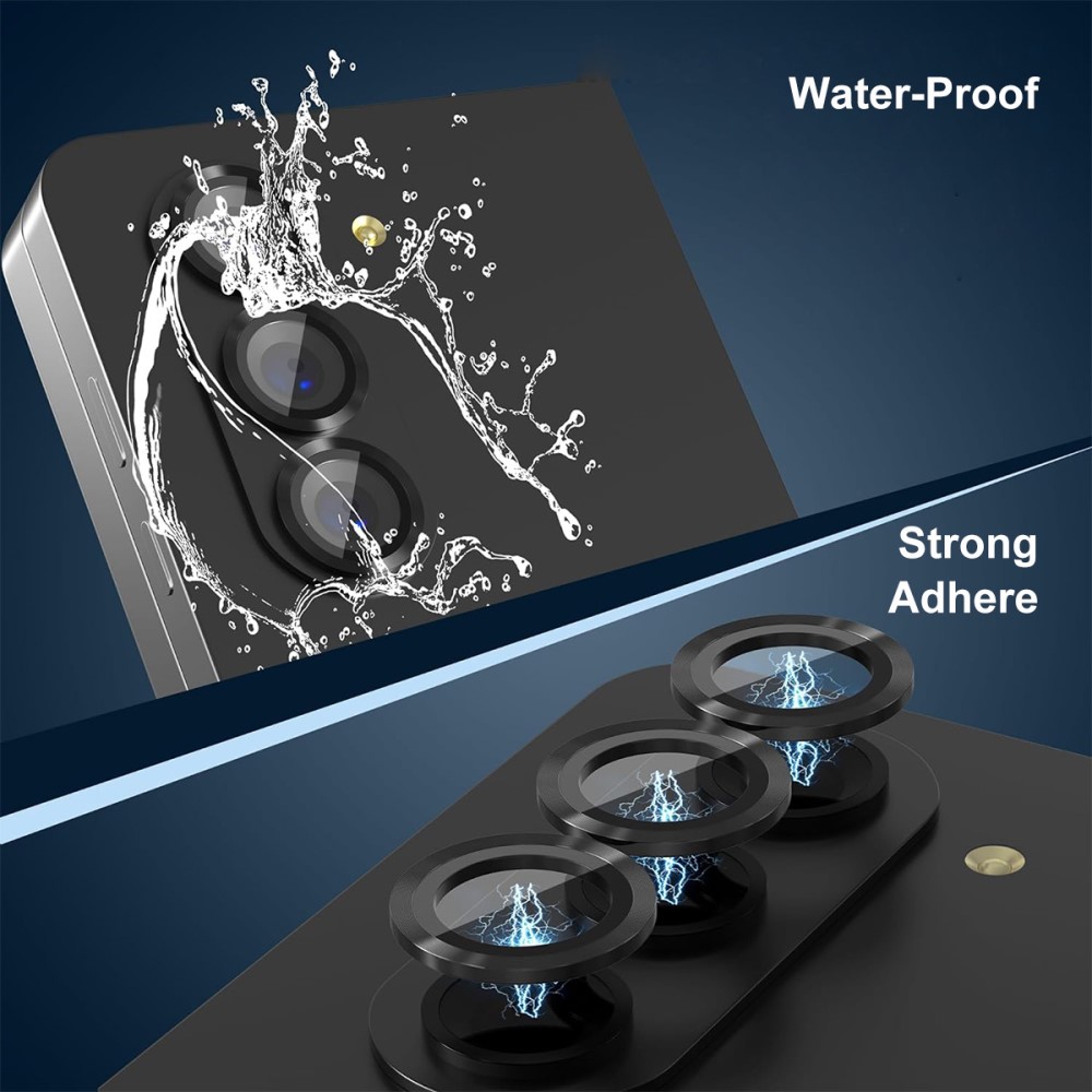 ENKAY ENKAY Galaxy Z Fold 6 Linsskydd Härdat Glas Svart