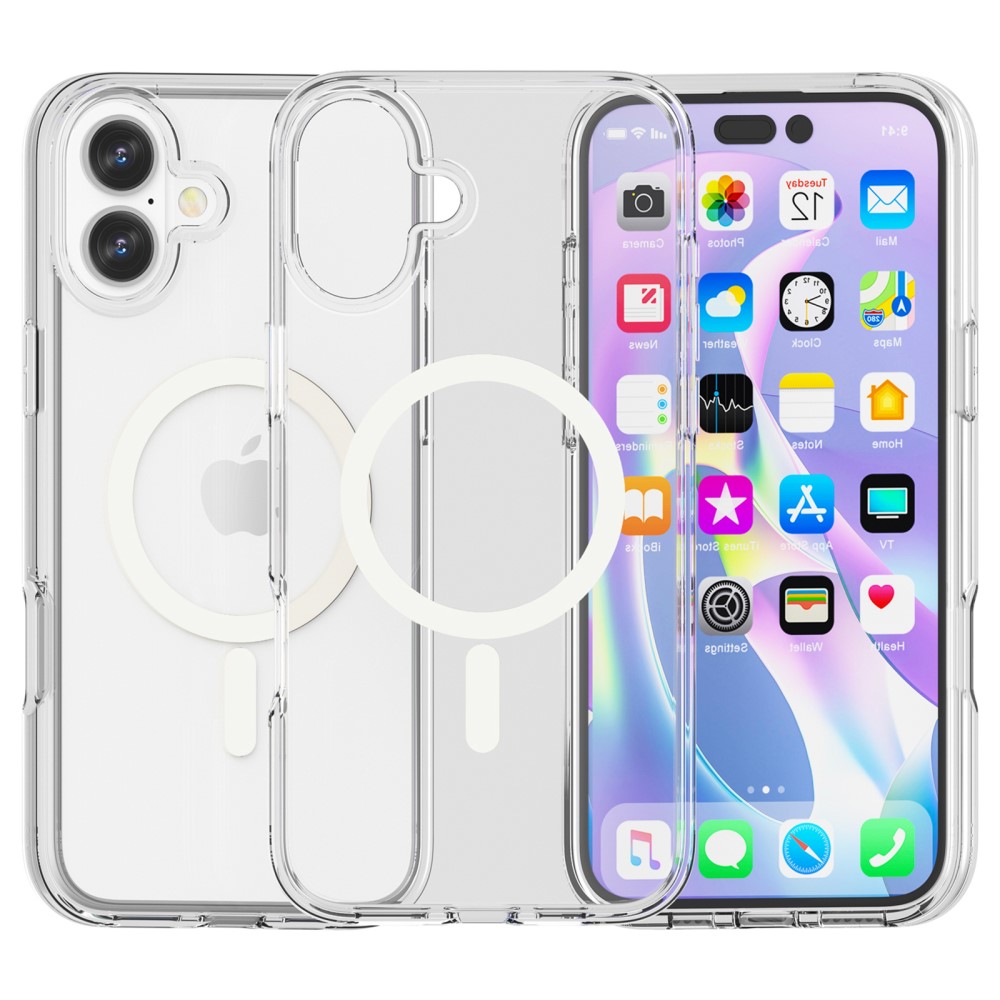  iPhone 16 Skal MagSafe Transparent