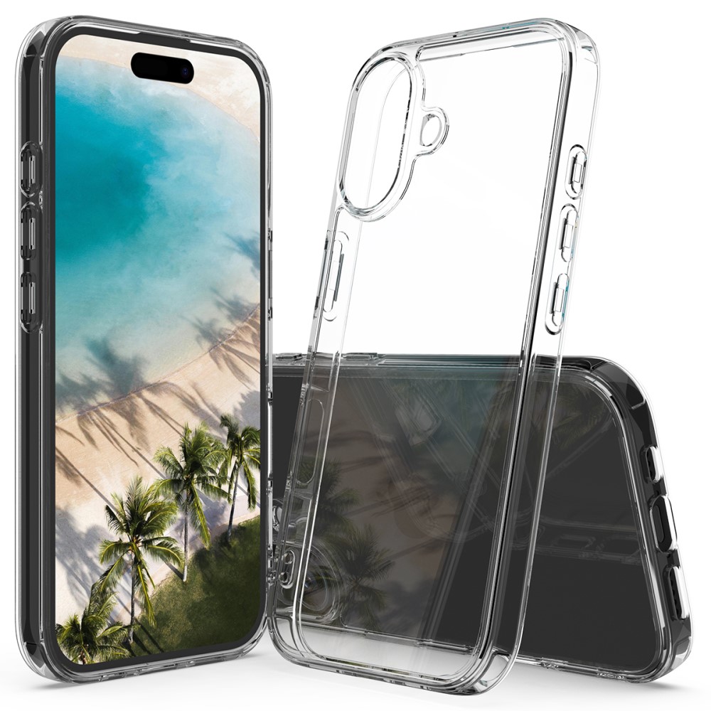  iPhone 16 Skal Akryl/TPU Transparent
