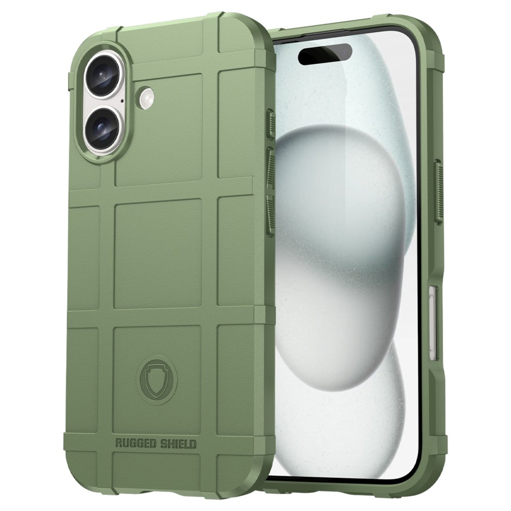  iPhone 16 Skal Robust Grön