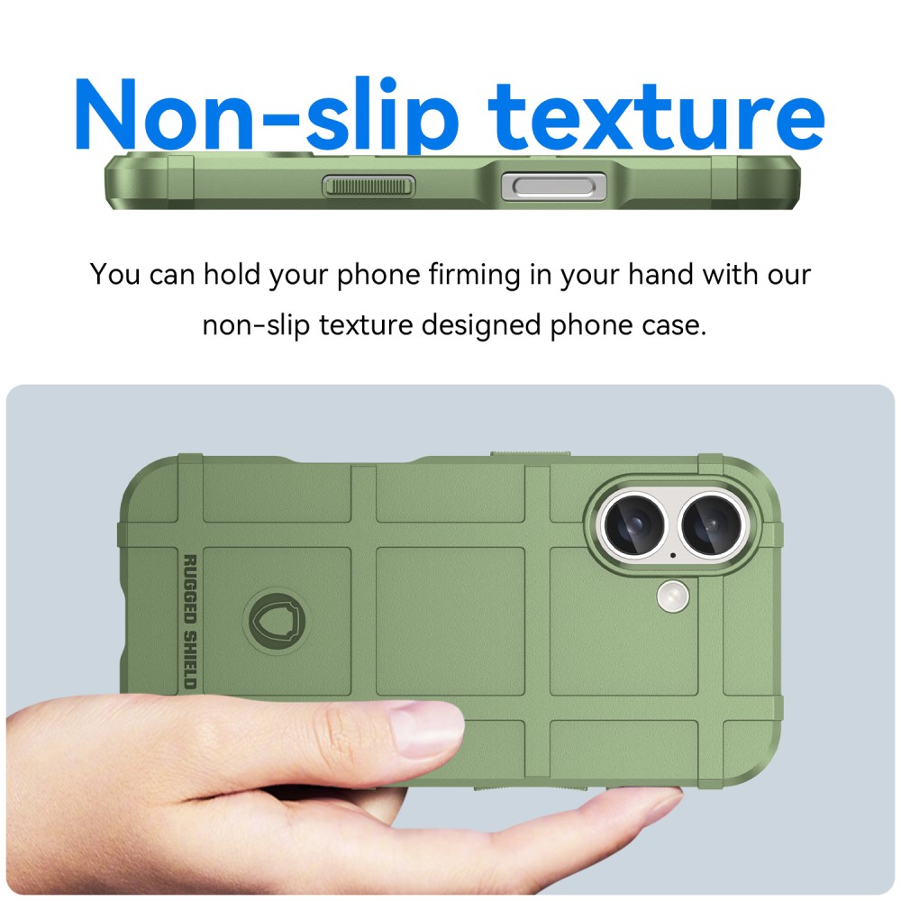  iPhone 16 Skal Robust Grön