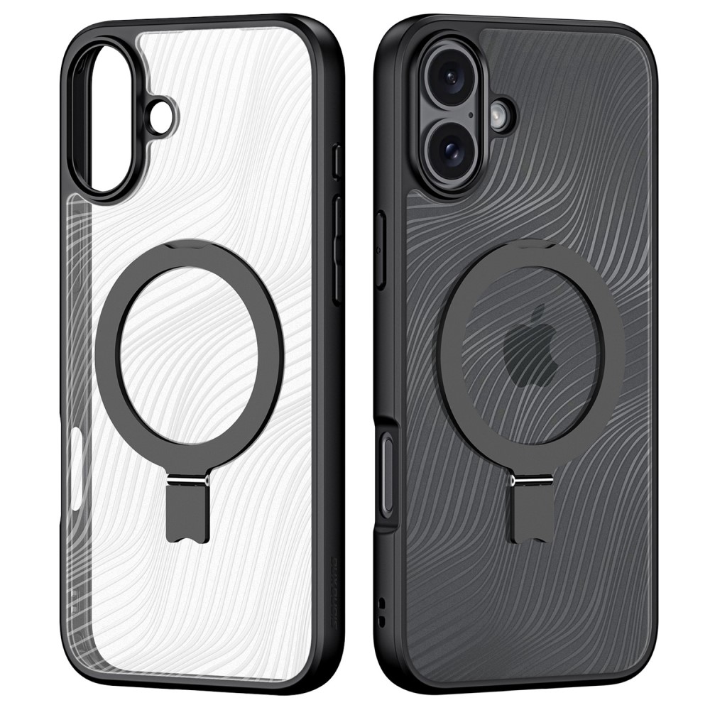 DUX DUCIS DUX DUCIS iPhone 16 Skal Kickstand Aimo Series Svart