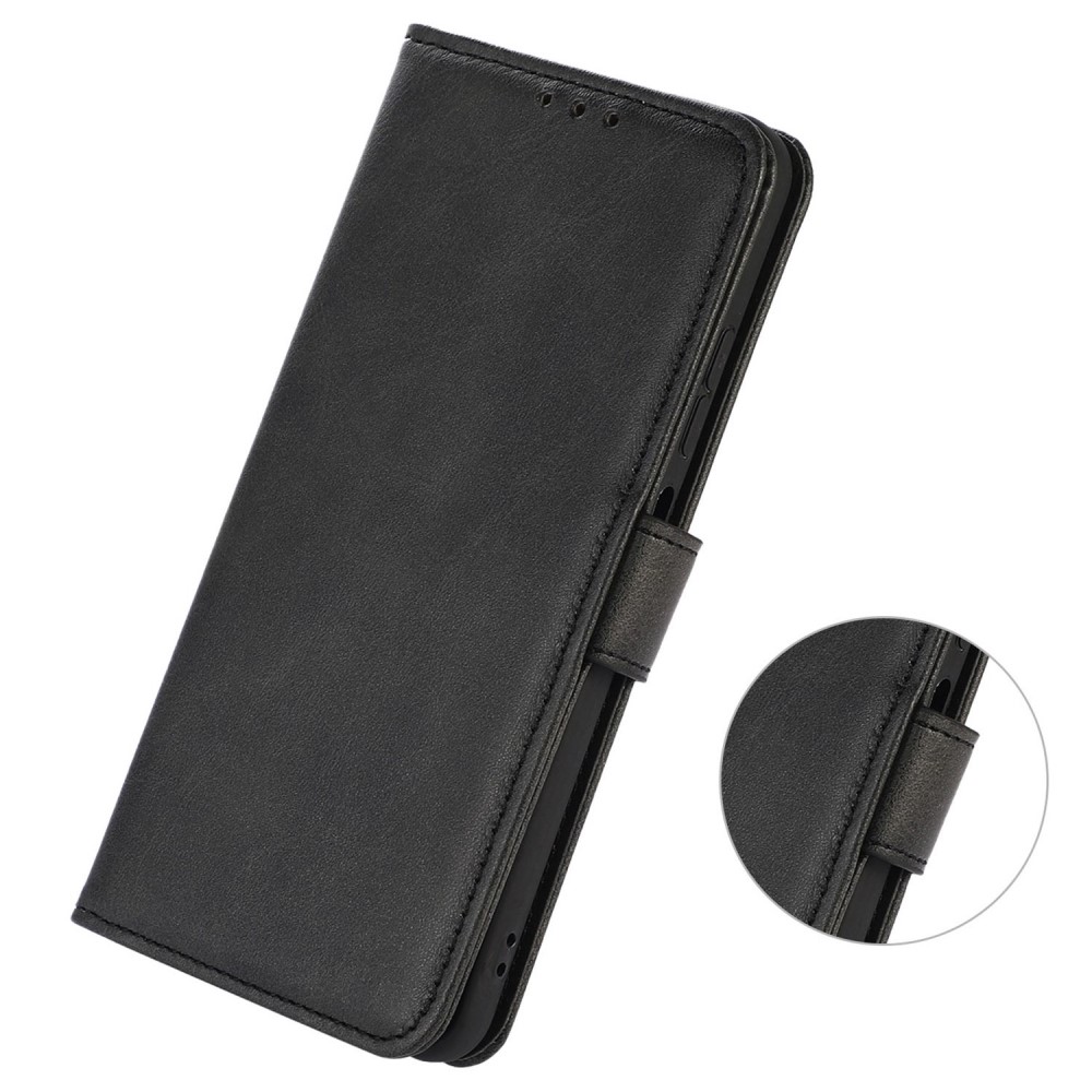  iPhone 16 Fodral Läder Svart