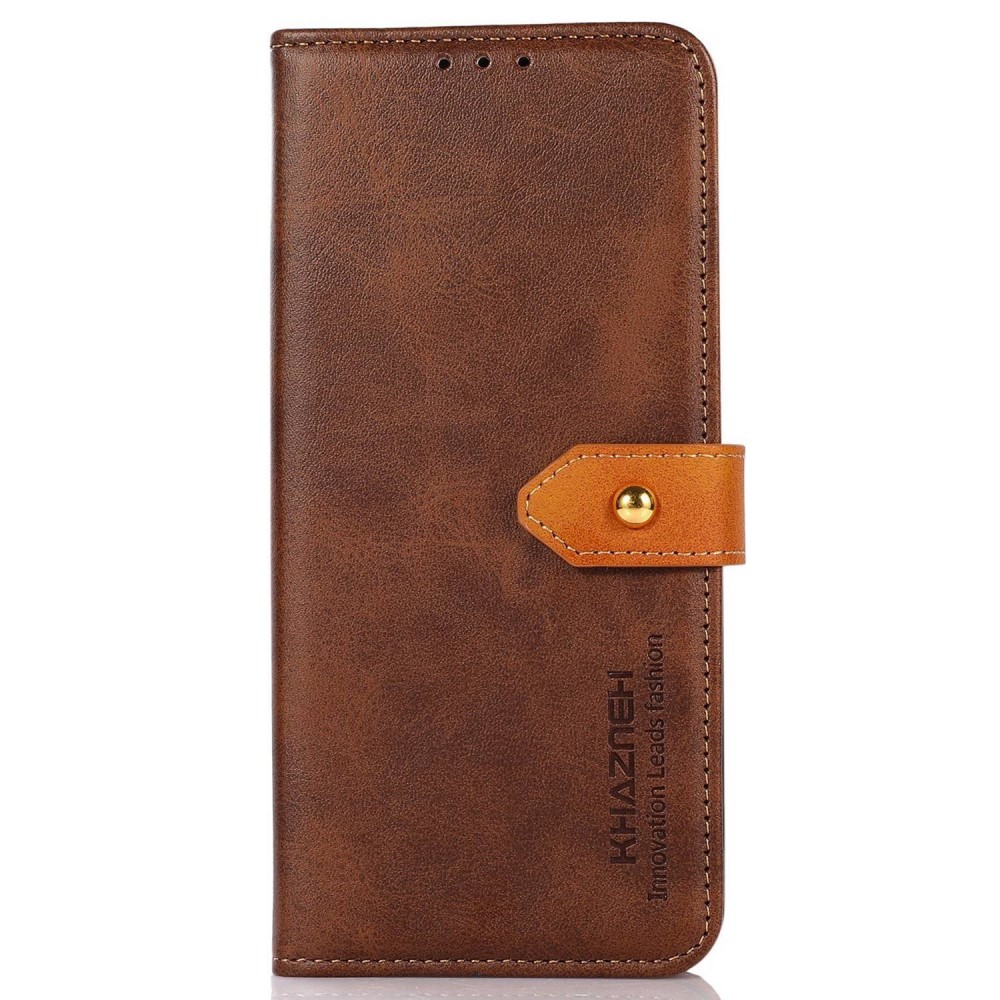 KHAZNEH KHAZNEH iPhone 16 Fodral Dual-Color Brun