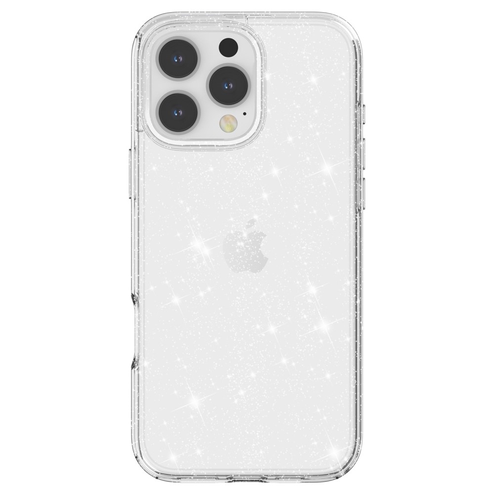  iPhone 16 Pro Skal Glitter Transparent