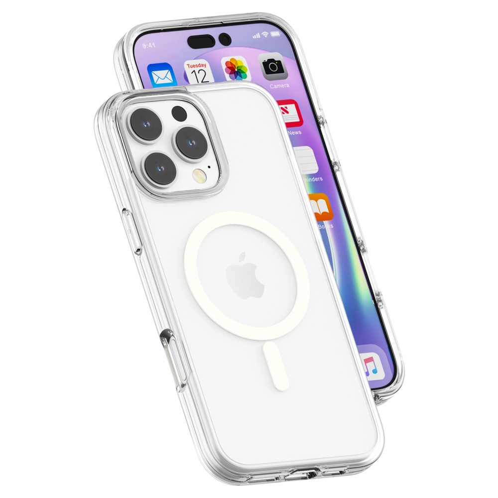  iPhone 16 Pro Skal MagSafe Transparent