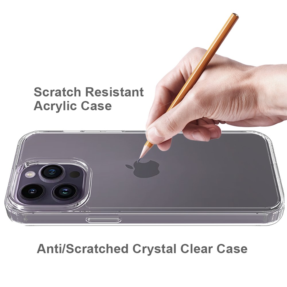  iPhone 16 Pro Skal Akryl/TPU Transparent