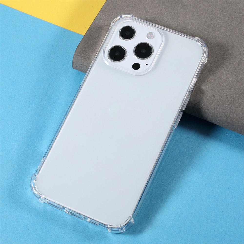  iPhone 16 Pro Skal Shockproof TPU Transparent