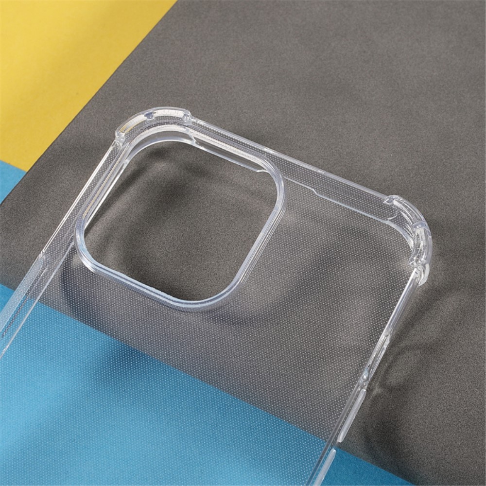  iPhone 16 Pro Skal Shockproof TPU Transparent