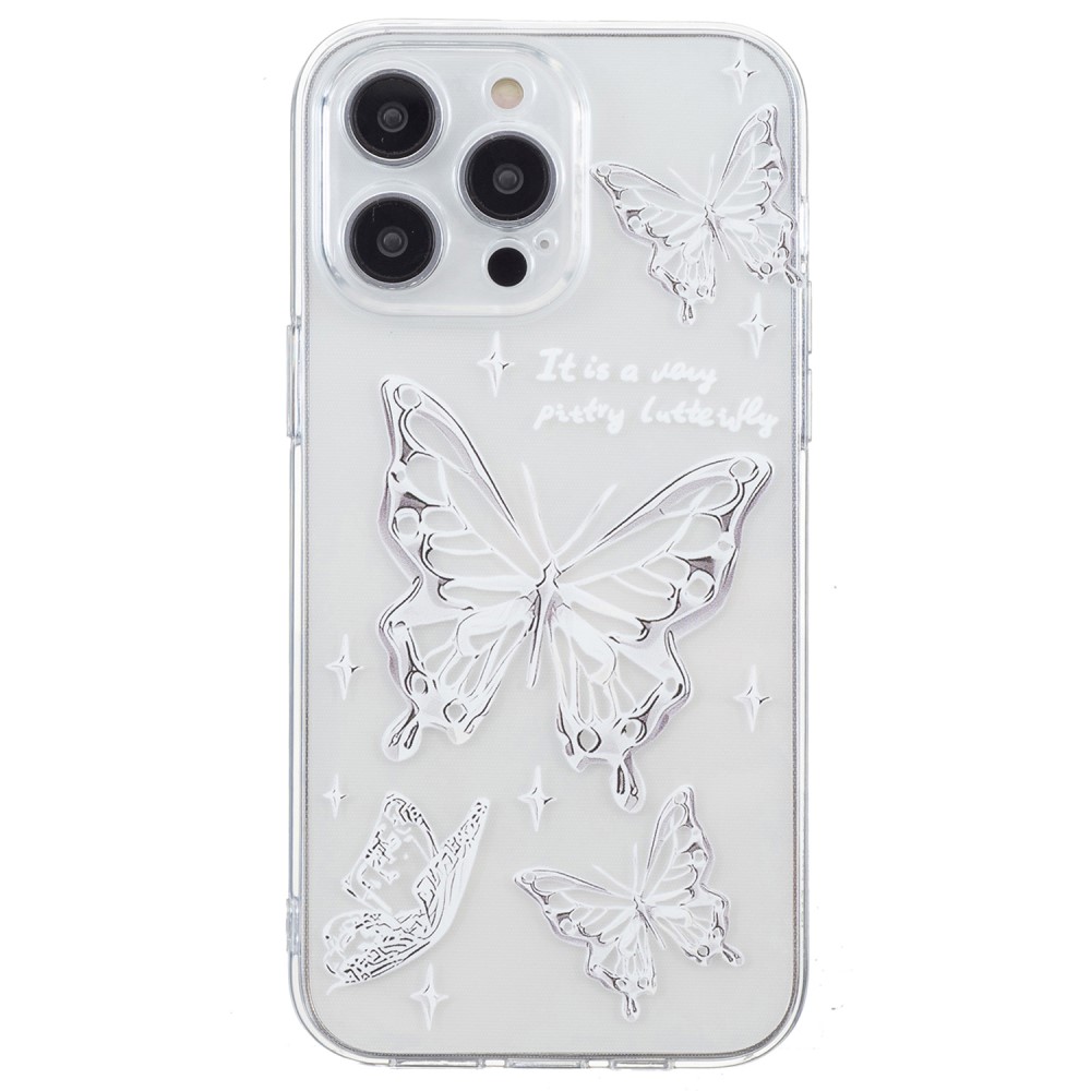  iPhone 16 Pro Skal TPU Fjärilar