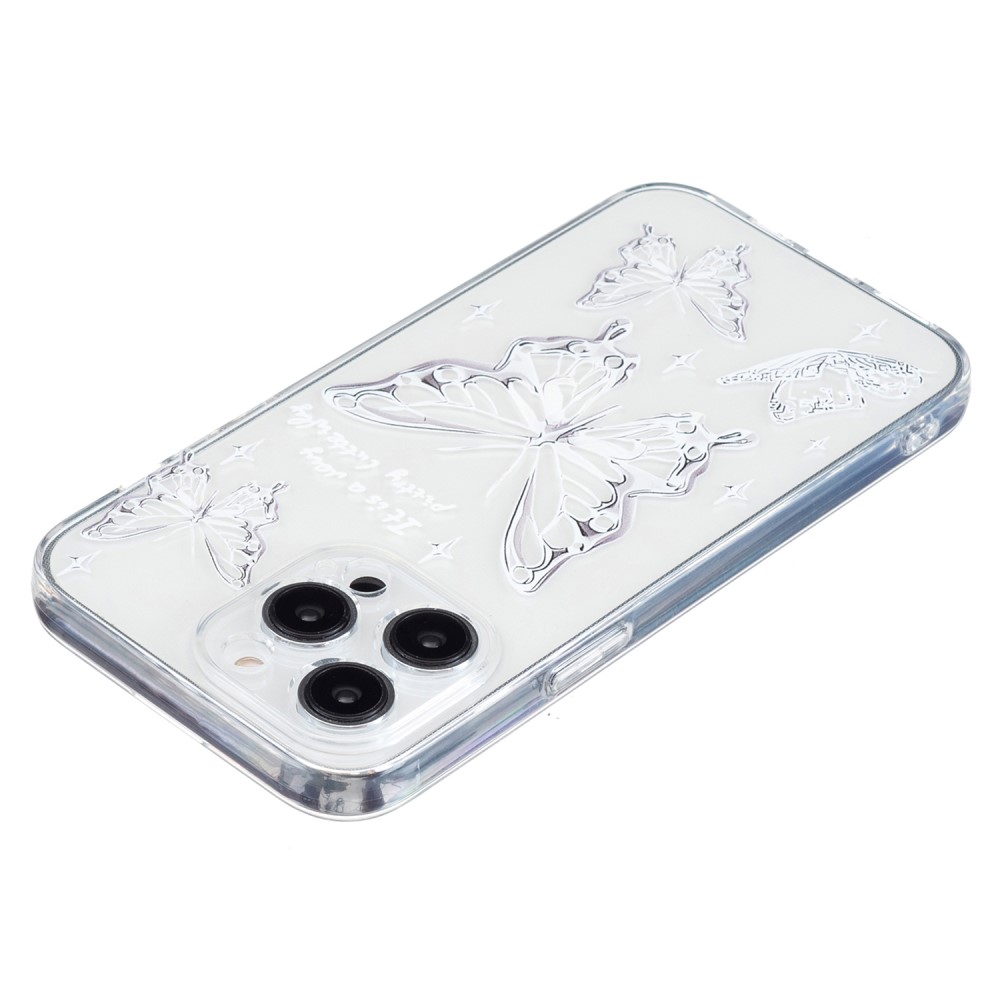  iPhone 16 Pro Skal TPU Fjärilar