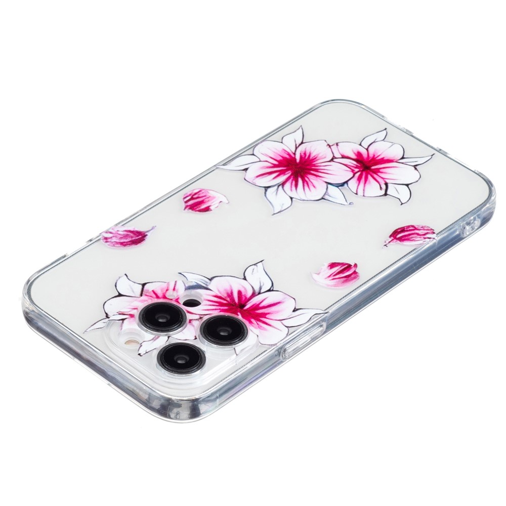  iPhone 16 Pro Skal TPU Blommor