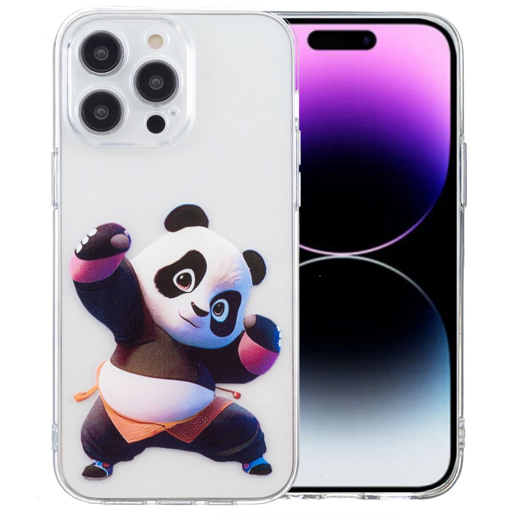  iPhone 16 Pro Skal TPU Panda