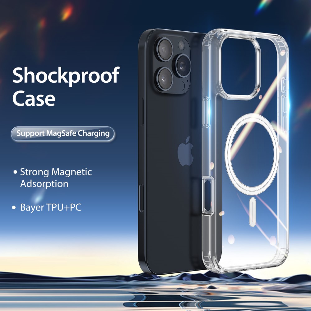 DUX DUCIS DUX DUCIS iPhone 16 Pro Skal MagSafe Clin Series Transparent