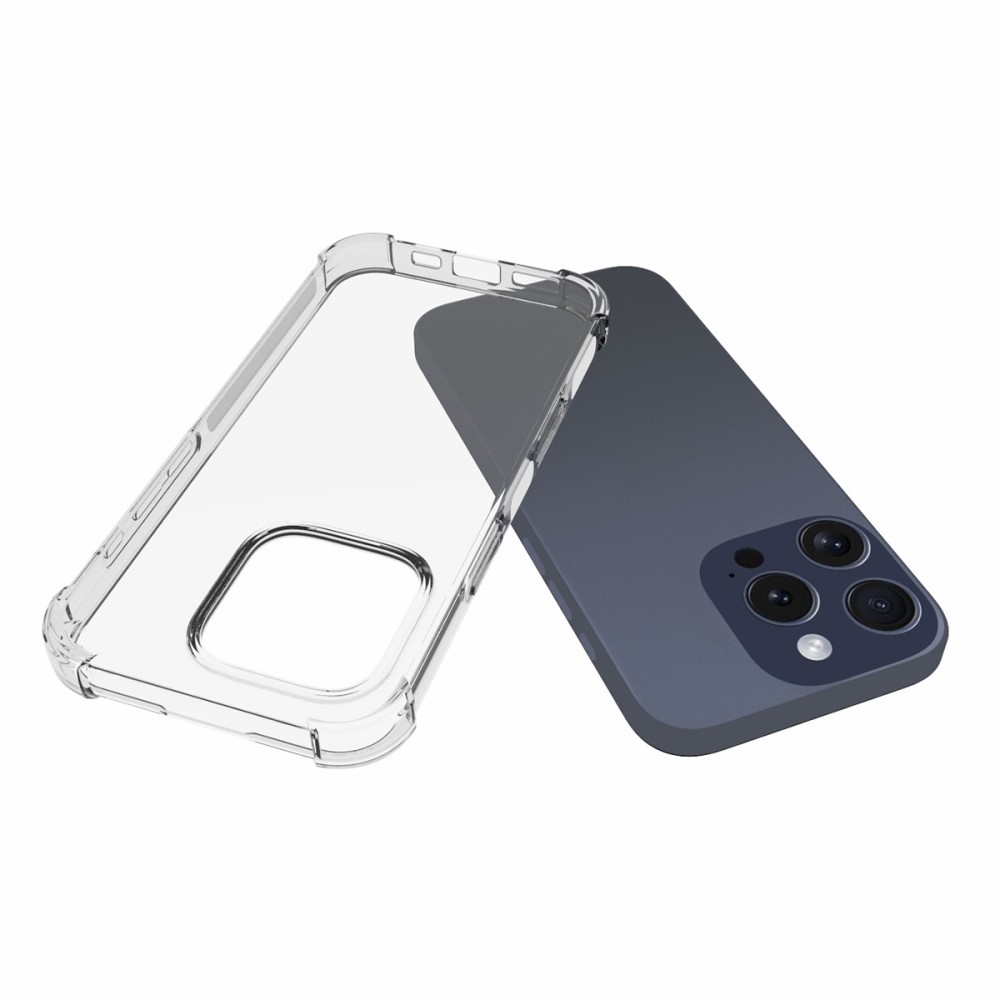  iPhone 16 Pro Skal TPU Shockproof Transparent