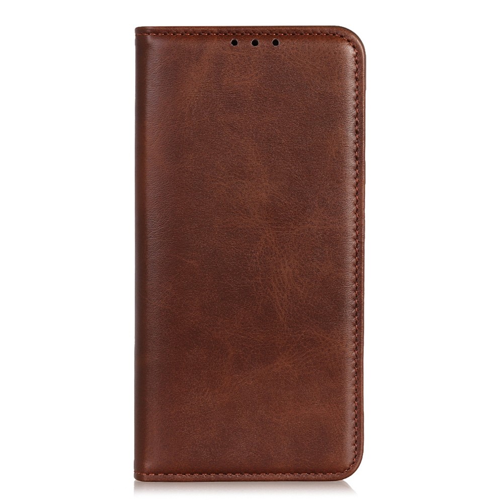  iPhone 16 Pro Fodral Flip Läder Brun