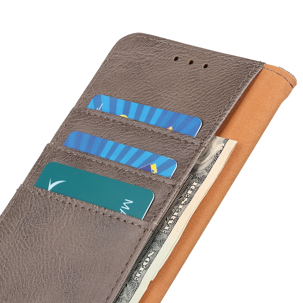 KHAZNEH KHAZNEH iPhone 16 Pro Fodral Läder Khaki