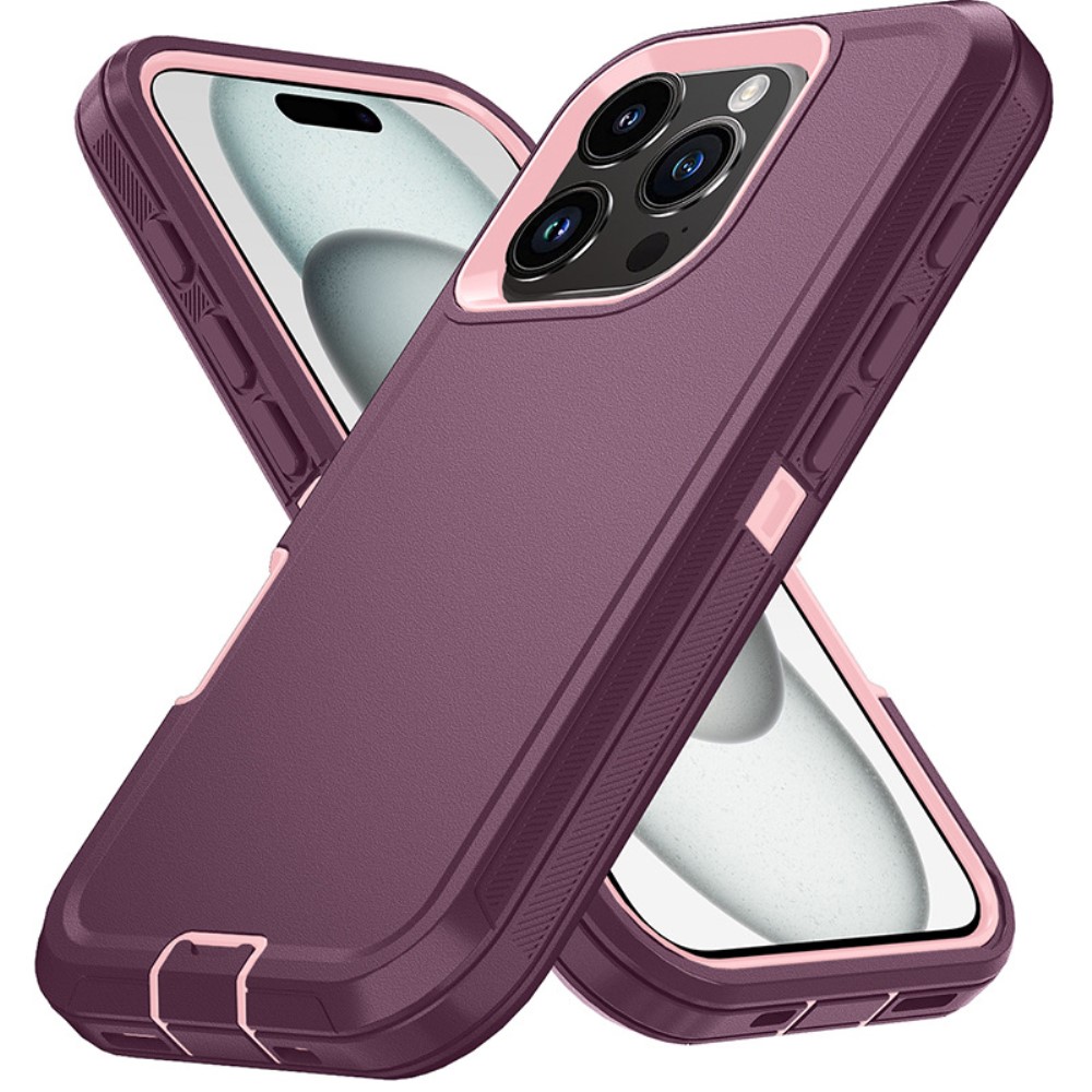  iPhone 16 Pro Skal Xtreme Shockproof Hybrid Röd