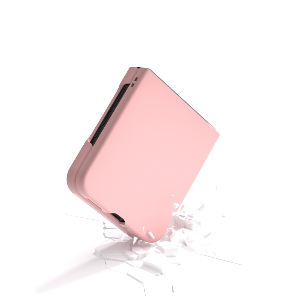 Motorola Razr 50 Ultra 5G 5G Mobilskal Skin Touch Rosa