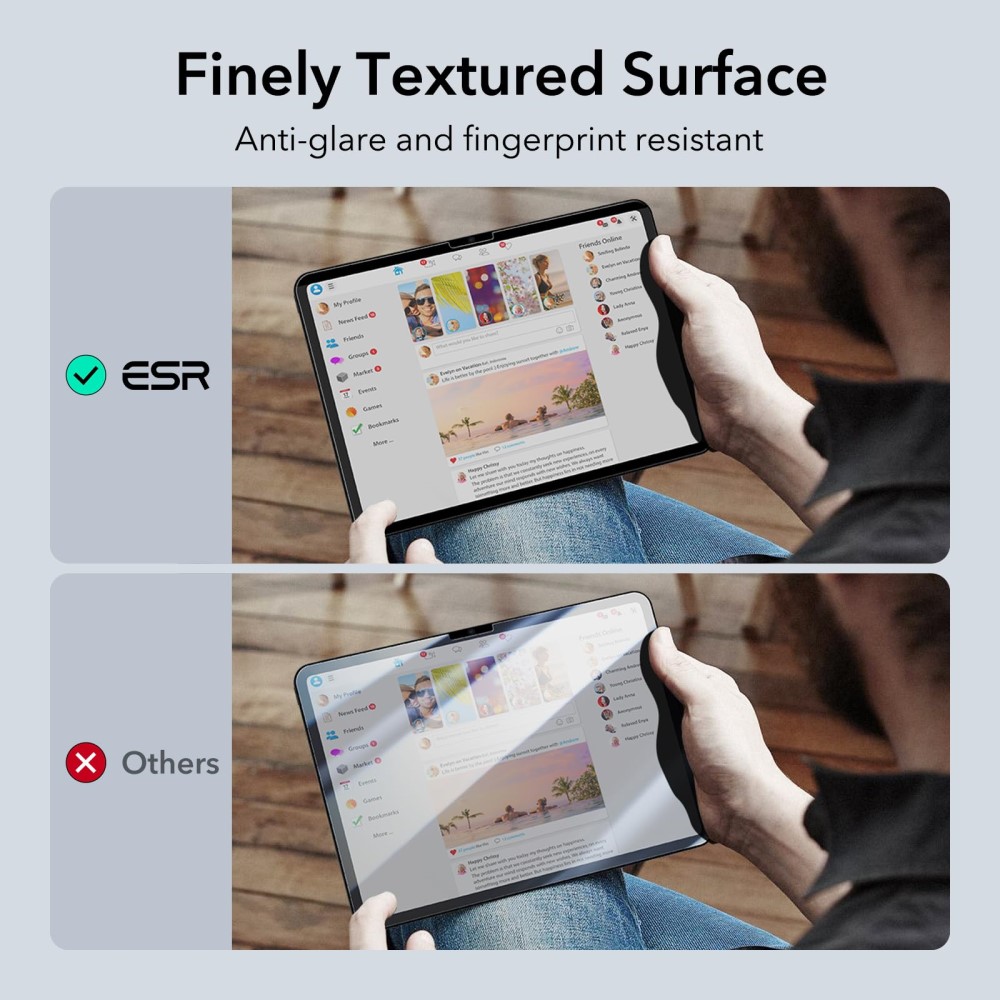 ESR ESR iPad Air 11 2026-2024 Skärmskydd Avtagbart Magnetisk