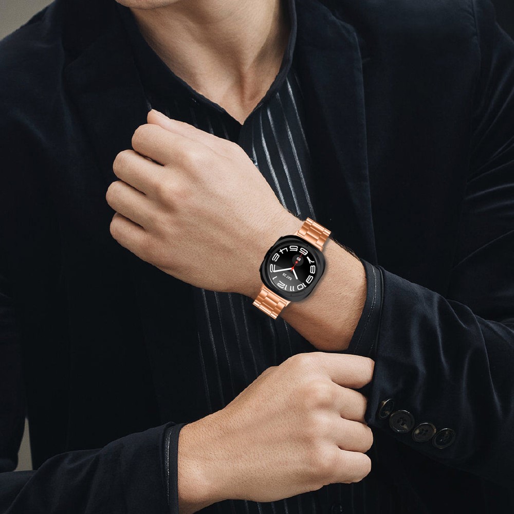  Galaxy Watch Ultra (2025) / 47 mm Klockarmband Rostfritt Stål
