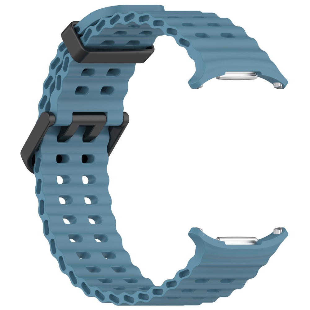  Galaxy Watch Ultra (2025) / 47 mm Armband Wave Design Blå
