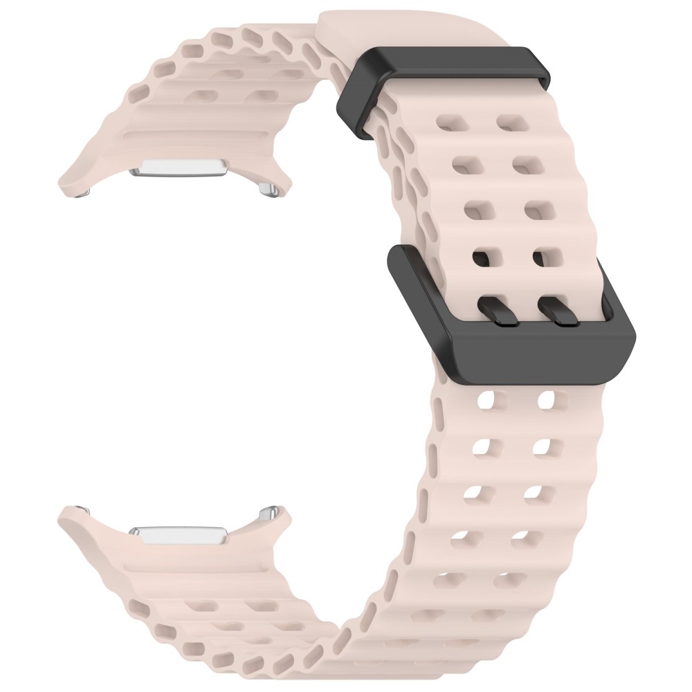  Galaxy Watch Ultra (2025) / 47 mm Armband Wave Design Rosa