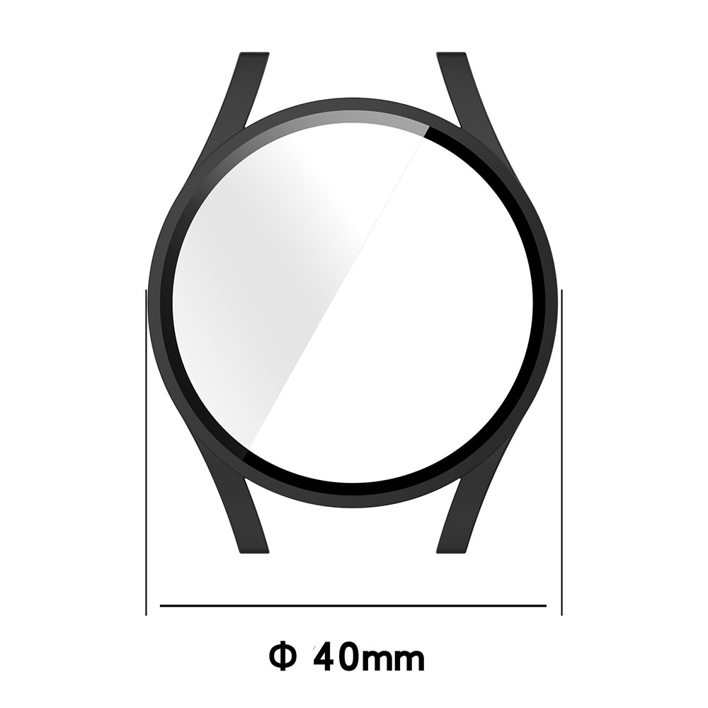  Galaxy Watch FE/4 40 mm Skal Med Skärmskydd Svart