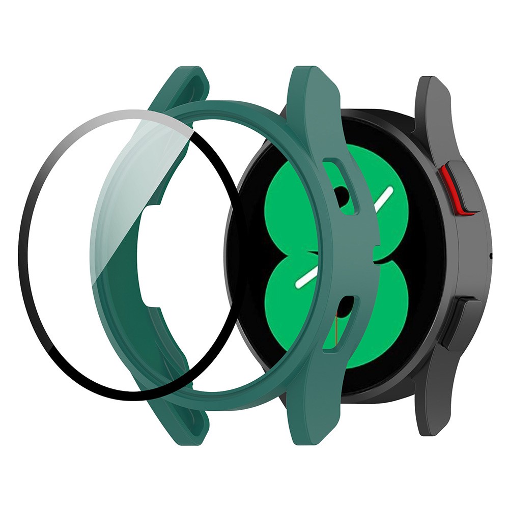  Galaxy Watch FE/4 40 mm Skal Med Skärmskydd Mörk Grön