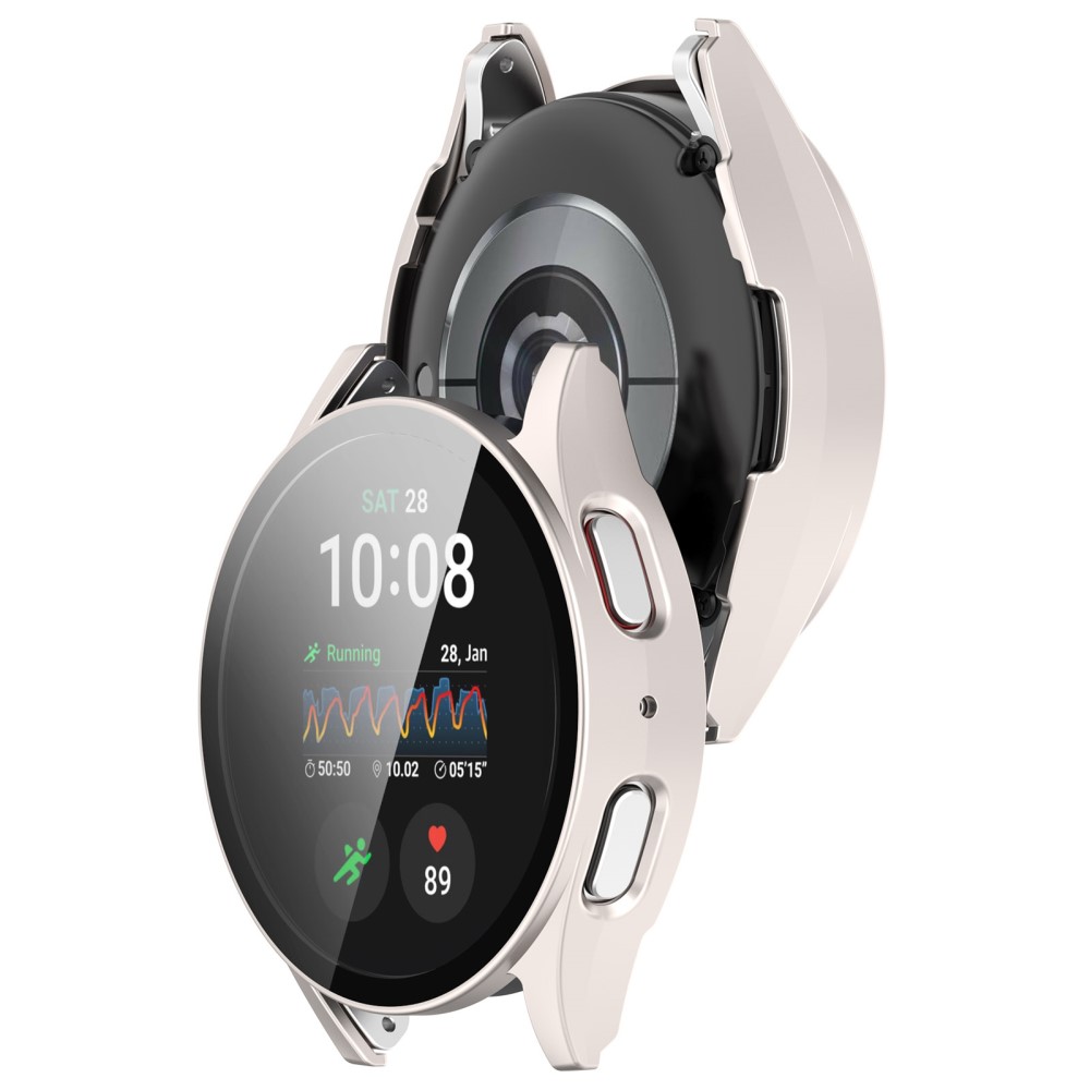  Galaxy Watch 7 40 mm Skal Med Skärmskydd Off White