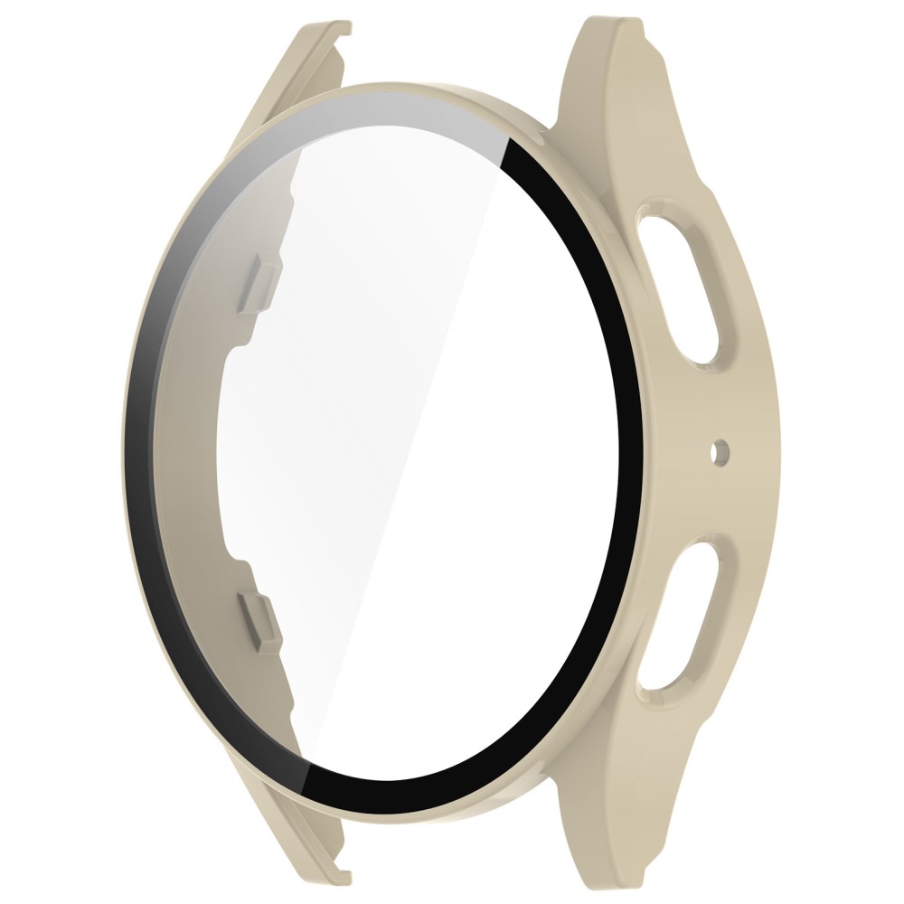  Galaxy Watch 7 40 mm Skal Med Skärmskydd Beige
