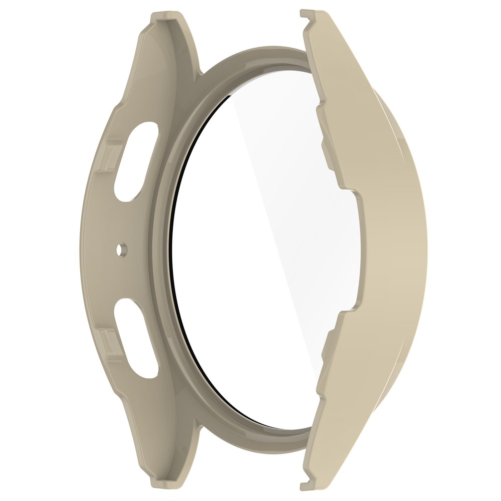  Galaxy Watch 7 40 mm Skal Med Skärmskydd Beige