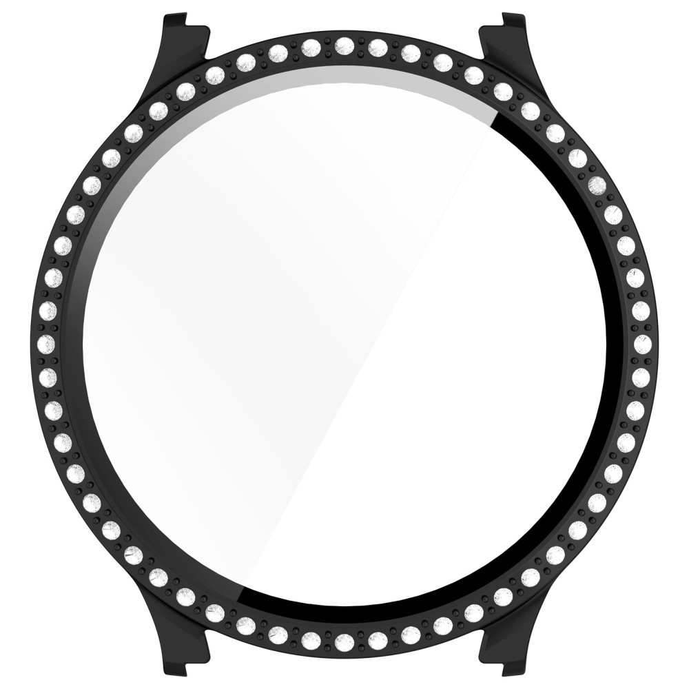 Galaxy Watch 7 44 mm Skal Med Skärmskydd Strass Svart