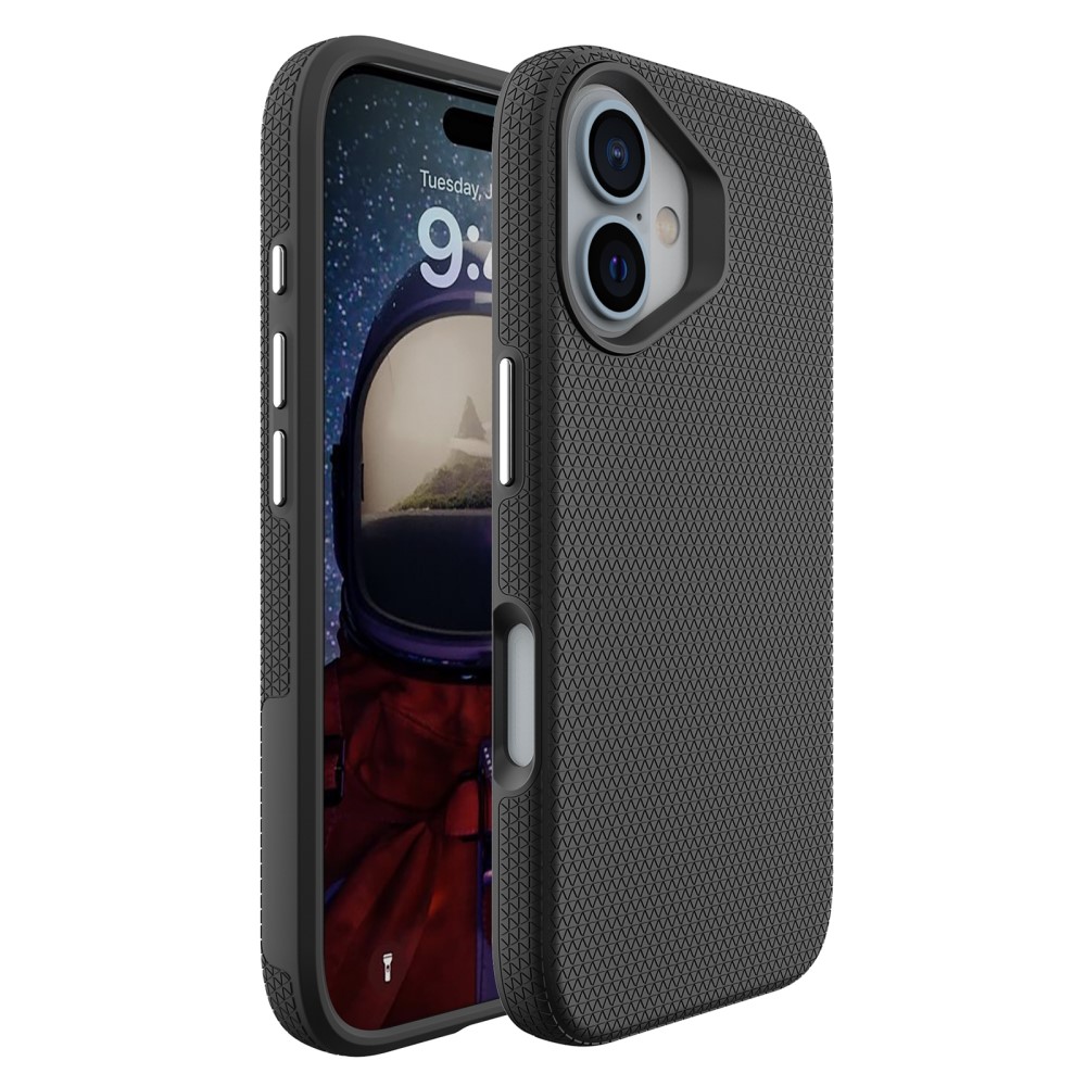  iPhone 16 Plus Skal Xtreme Shockproof Hybrid Svart