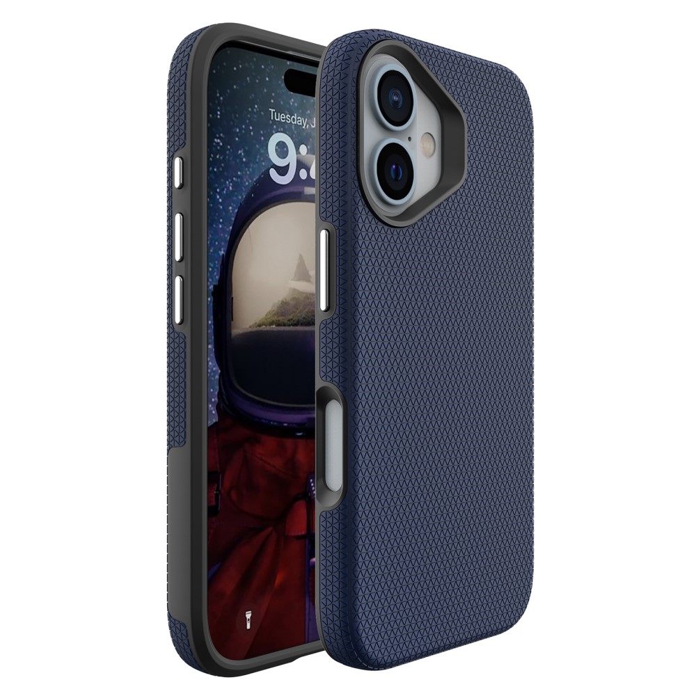  iPhone 16 Plus Skal Xtreme Shockproof Hybrid Mörk Blå