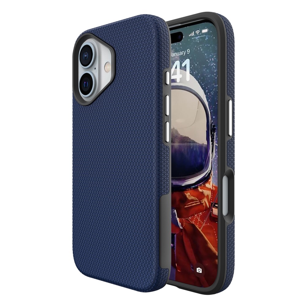  iPhone 16 Plus Skal Xtreme Shockproof Hybrid Mörk Blå