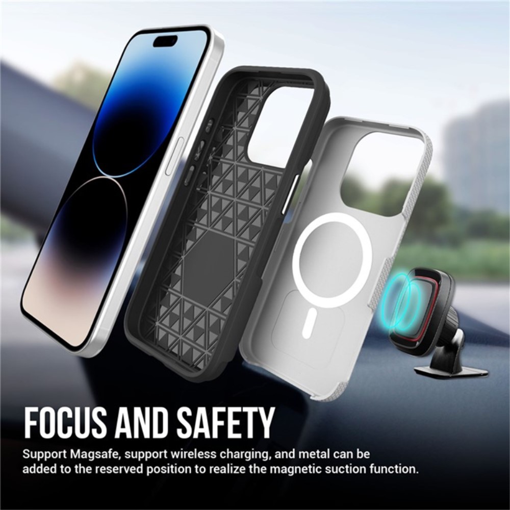  iPhone 16 Plus Skal Xtreme Shockproof Hybrid Mörk Blå