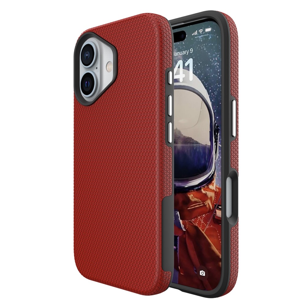  iPhone 16 Plus Skal Xtreme Shockproof Hybrid Röd