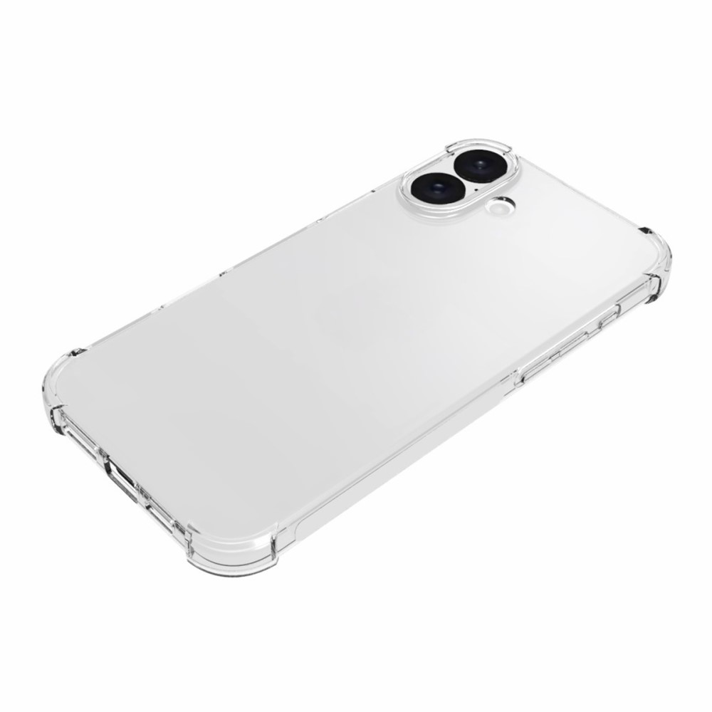  iPhone 16 Plus Skal Shockproof TPU Transparent