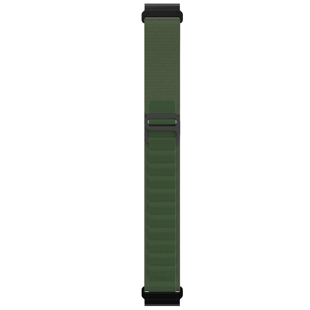  Klockarmband 26 mm Justerbart Nylon Grön