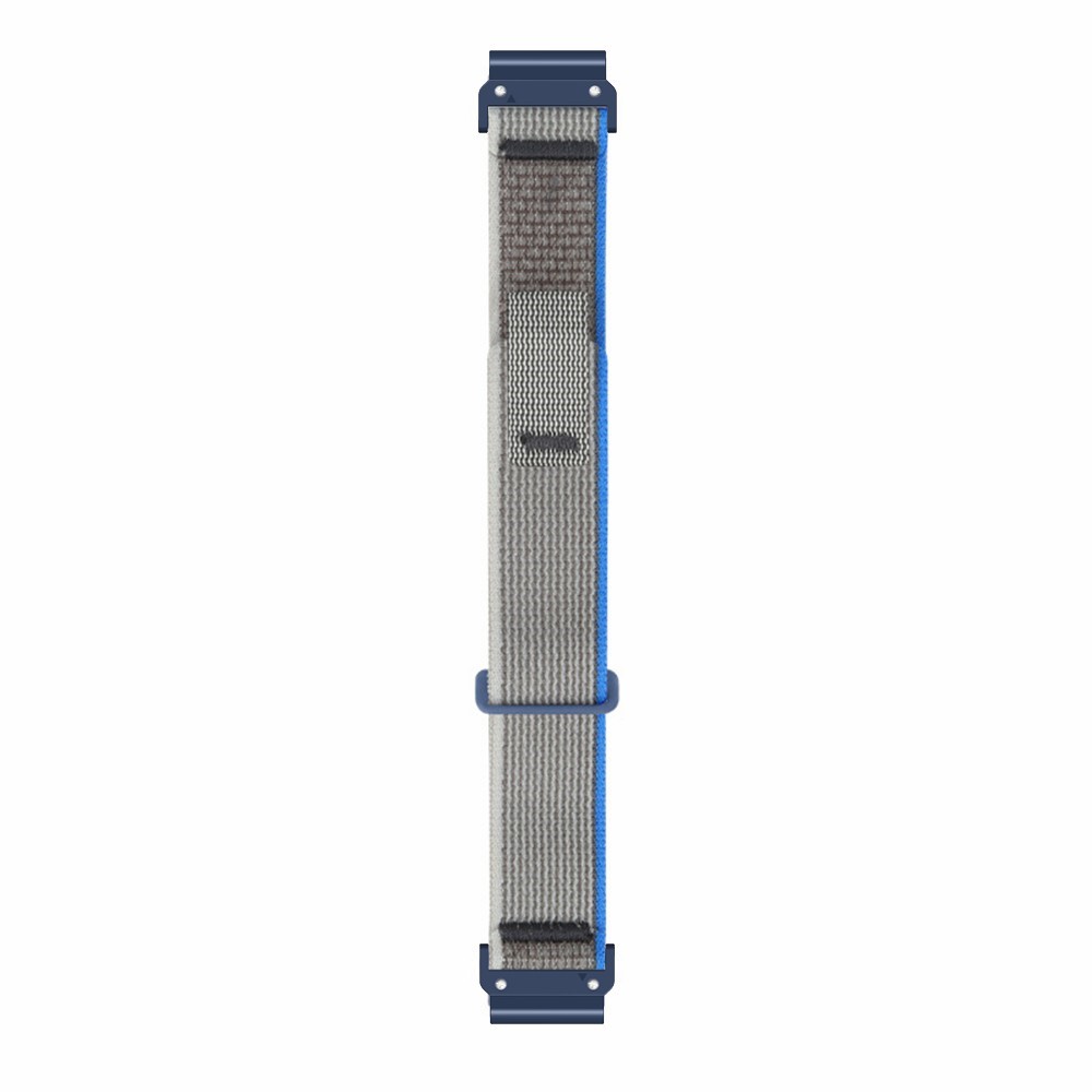  Klockarmband 26 mm Nylon Loop Grå/Blå