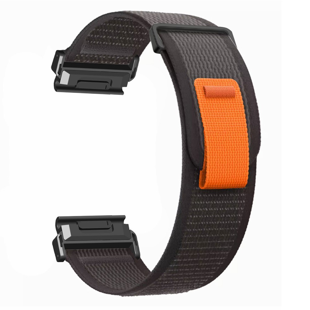  Klockarmband 26 mm Nylon Loop Svart