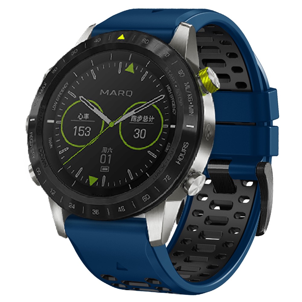  Klockarmband 26 mm Dual-Color Robust Blå/Svart