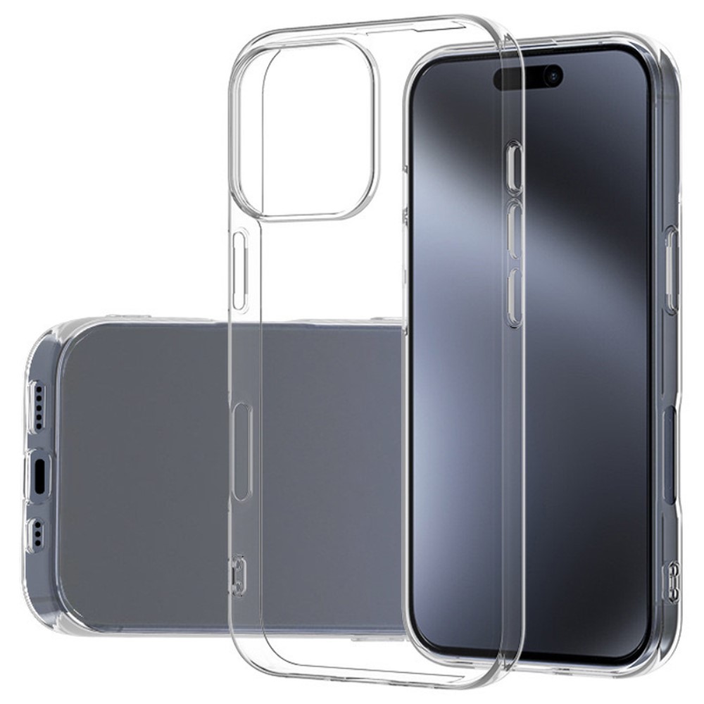  iPhone 16 Pro Max Skal TPU Transparent