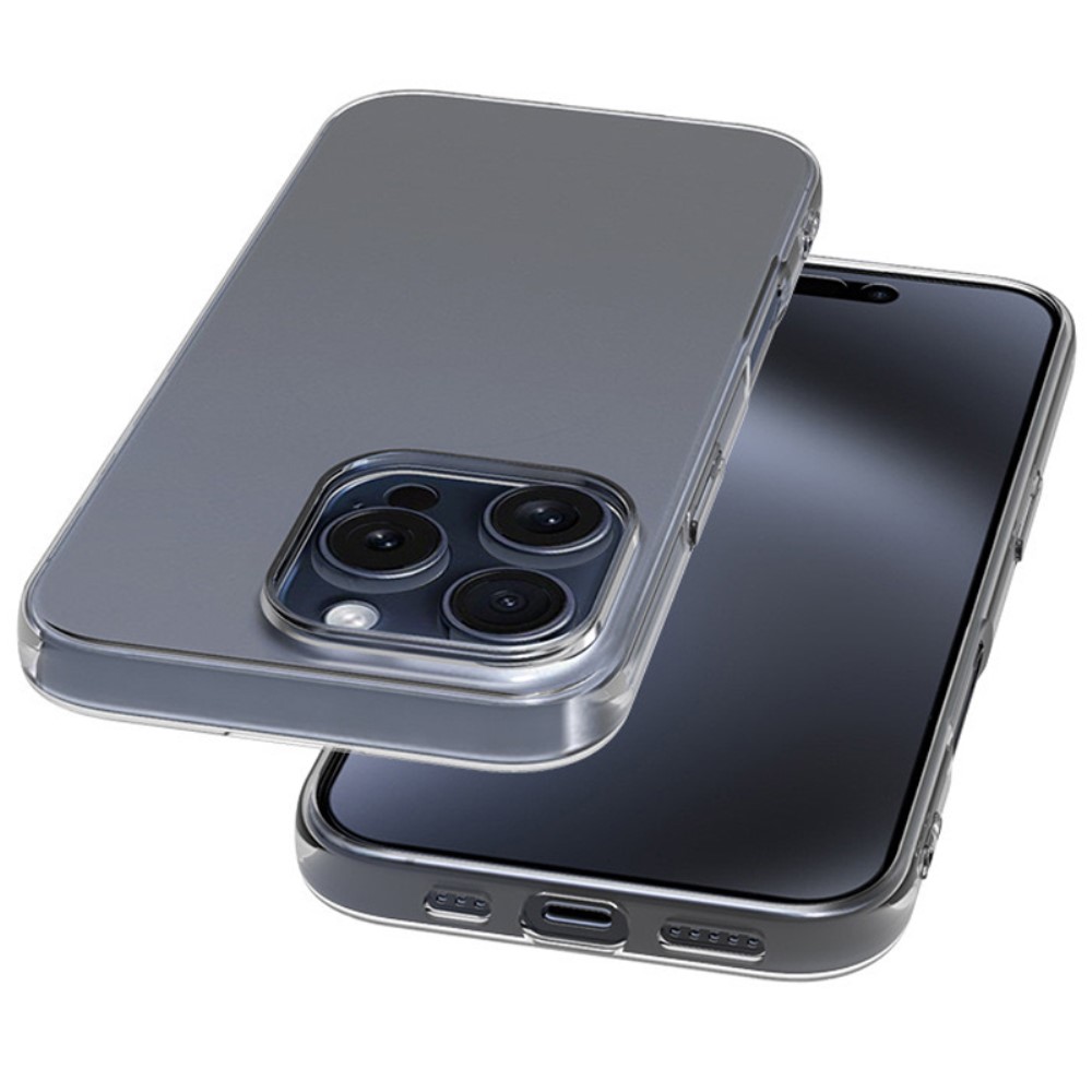  iPhone 16 Pro Max Skal TPU Transparent