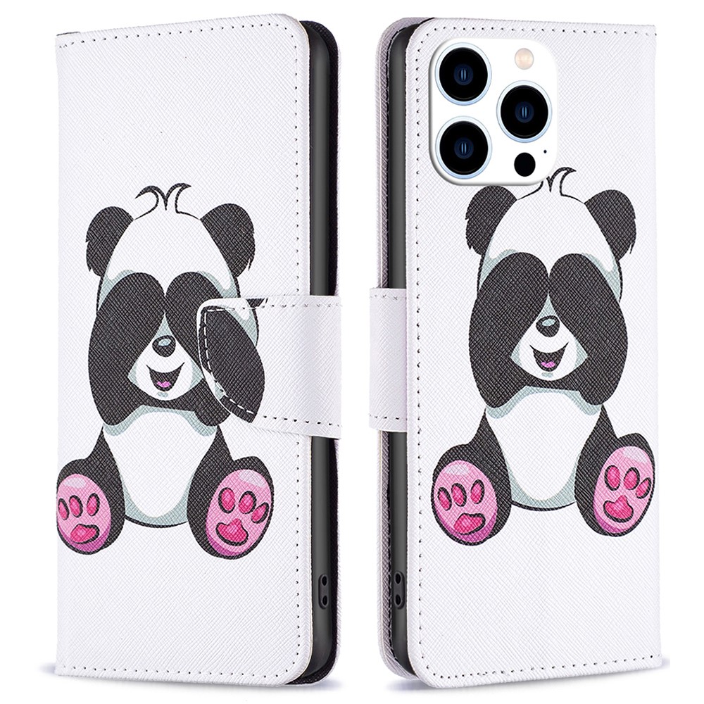  iPhone 16 Pro Max Fodral Med Tryck Panda