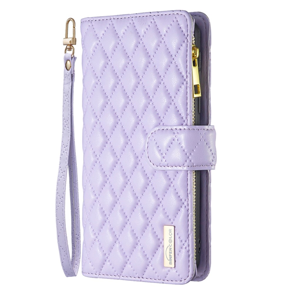 BINFEN BINFEN iPhone 16 Pro Max Fodral Diamond Multifunktionell Lila