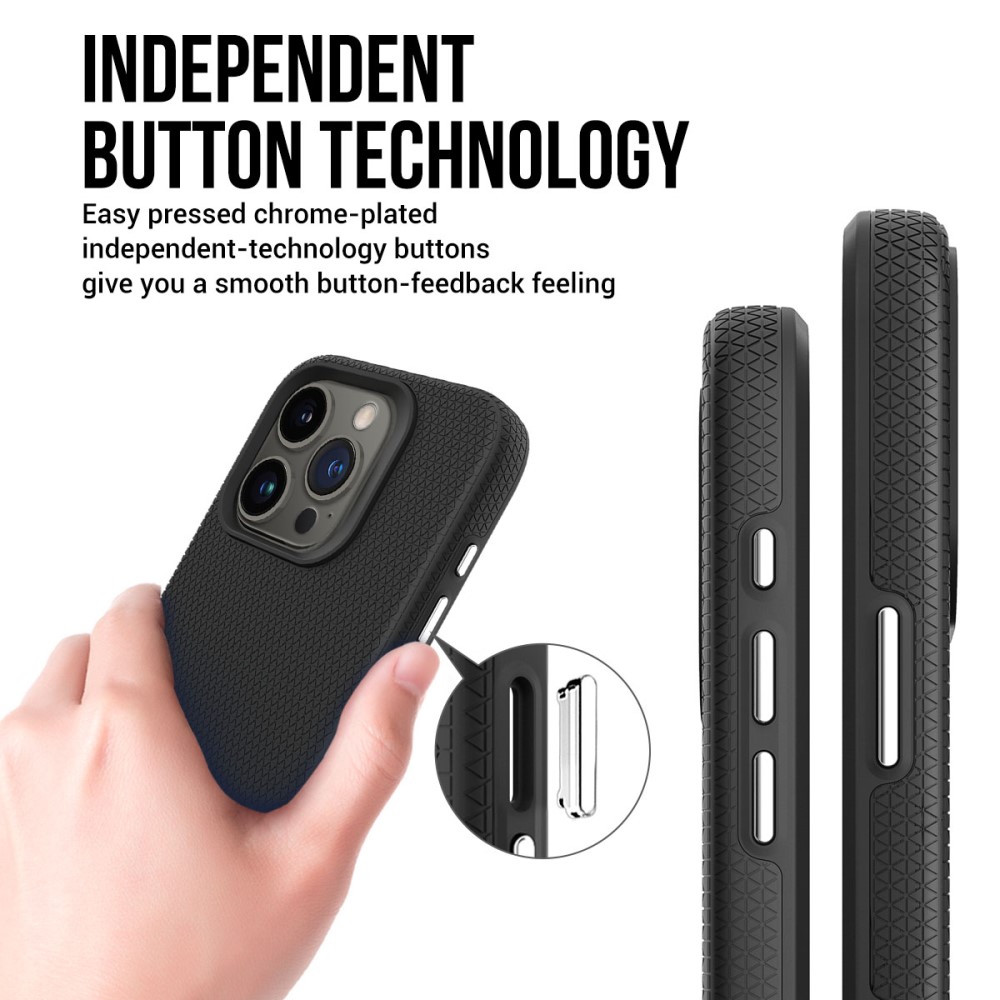  iPhone 16 Pro Max Skal Magsafe Hybrid Svart