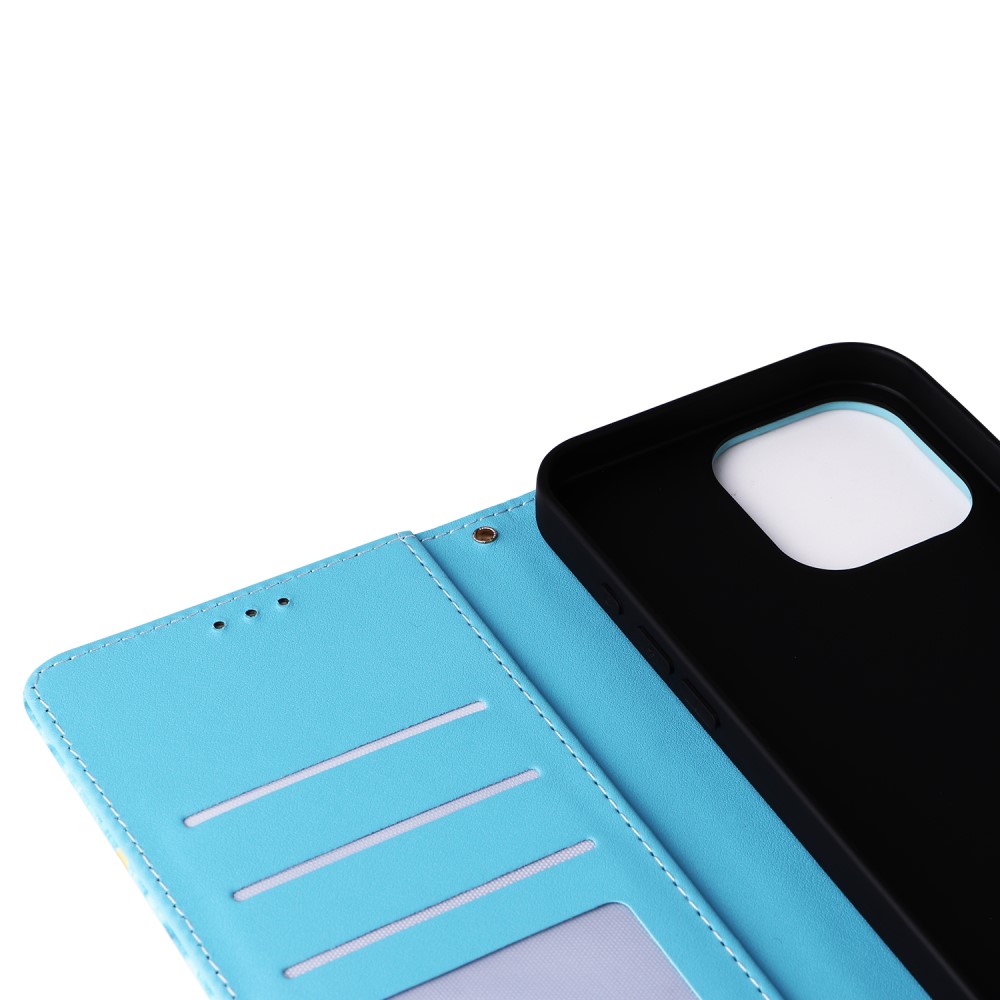  iPhone 16 Pro Max Fodral Marmor Tryck Blå